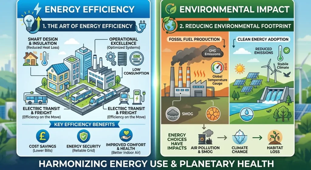 Energy Efficiency and Environmental Impact