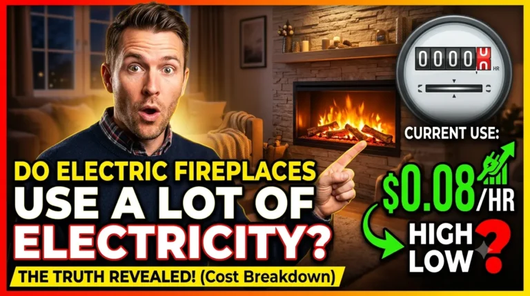 Do Electric Fireplaces Use a Lot of Electricity?