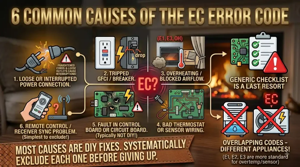 6 Common Causes of the EC Error Code