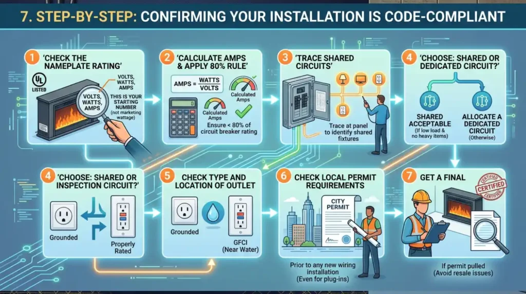 Electric Fireplace Code Requirements? 7 Essential Costly Mistakes 9 7. Step-by-Step Confirming Your Installation Is Code-Compliant