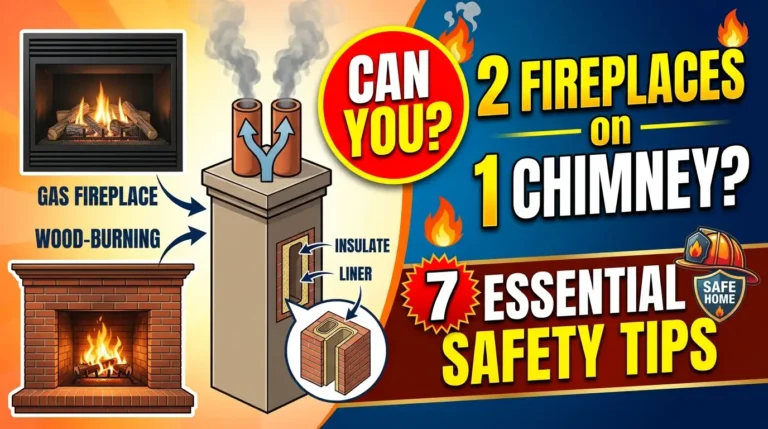 Can You Have Two Fireplaces on One Chimney?