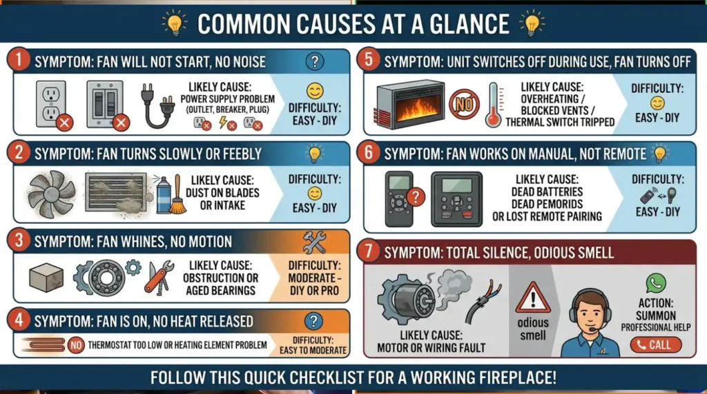 Common Causes at a Glance