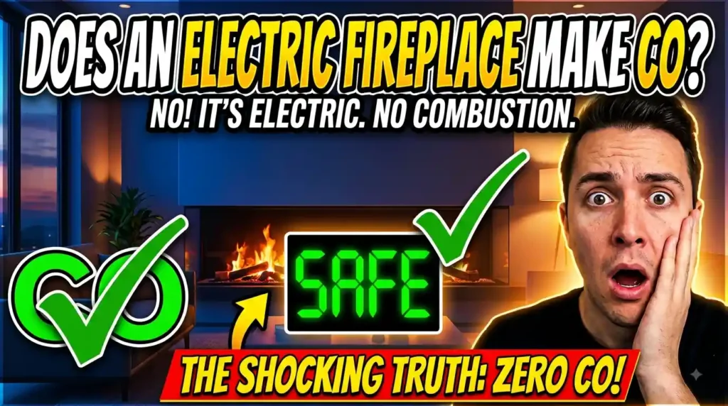 Does an Electric Fireplace Actually Produce Carbon Monoxide?