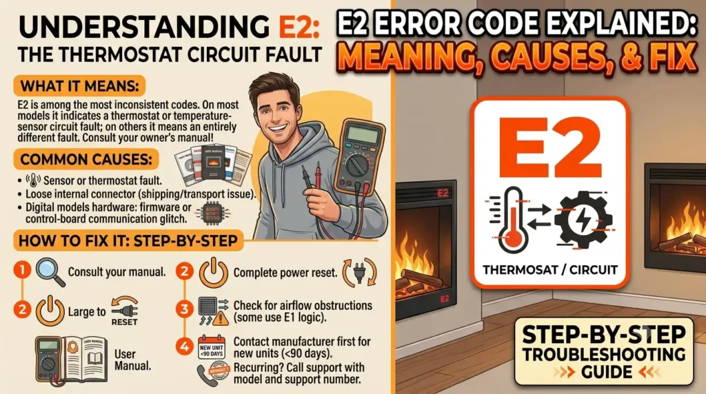 E2 Error Code What it means