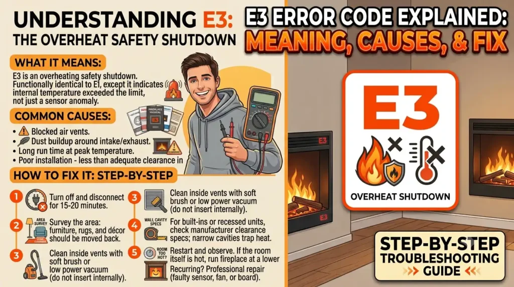 E3 Error Code What it means
