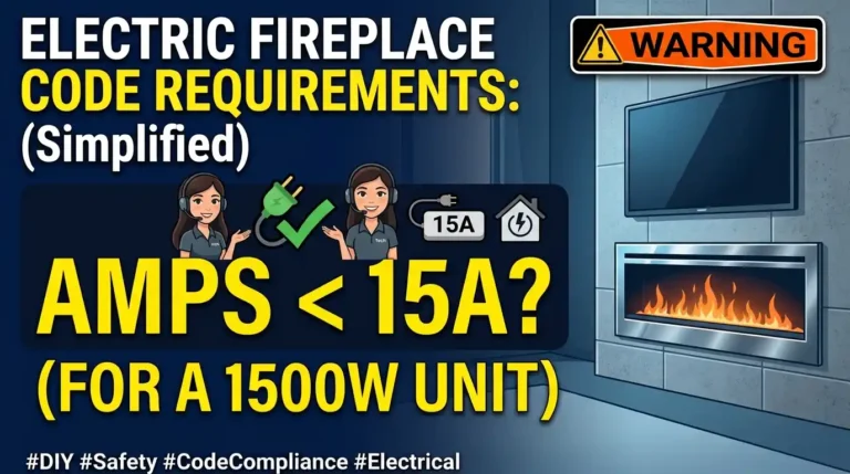 Electric Fireplace Code Requirements?