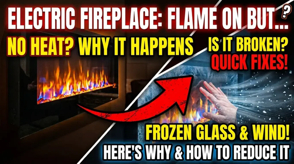 Electric Fireplace Flame Is on But Not Working? 8 Easy Fixes 1 Electric Fireplace Flame Is Lit Up? Here is Why & How to Reduce it