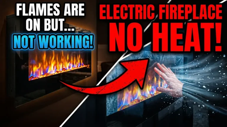 Electric Fireplace Flame Is on But Not Working?