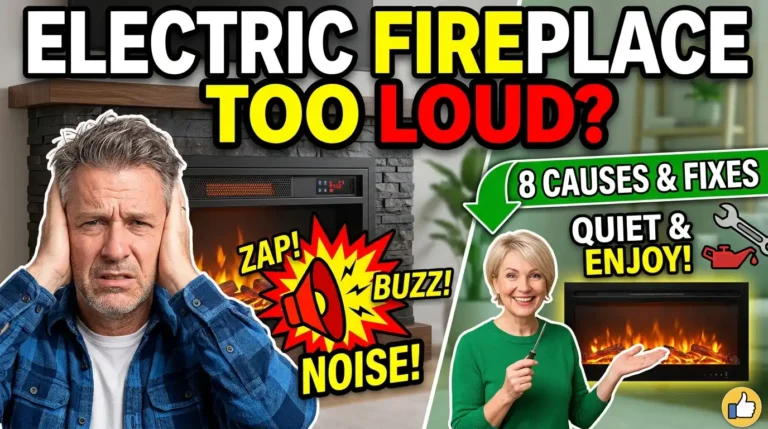 Electric Fireplace Too Loud?