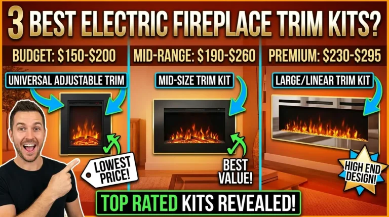 3 Best Electric Fireplace Trim Kits? 9 3 Best Electric Fireplace Trim Kits?
