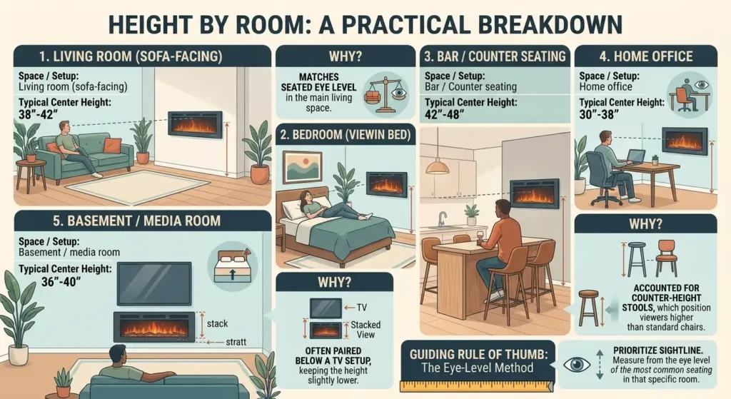 Height by Room: A Practical Breakdown