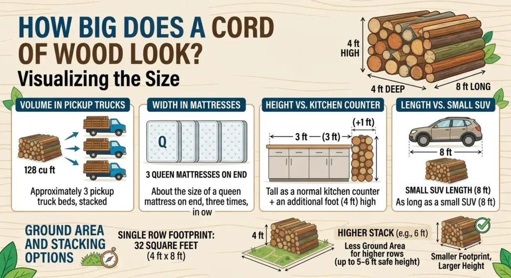 How Big Does a Cord of Wood Look Visualizing the Size
