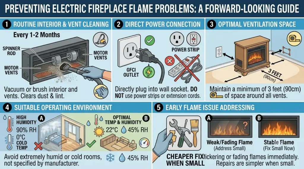 How to Prevent Flame Problems Going Forward?