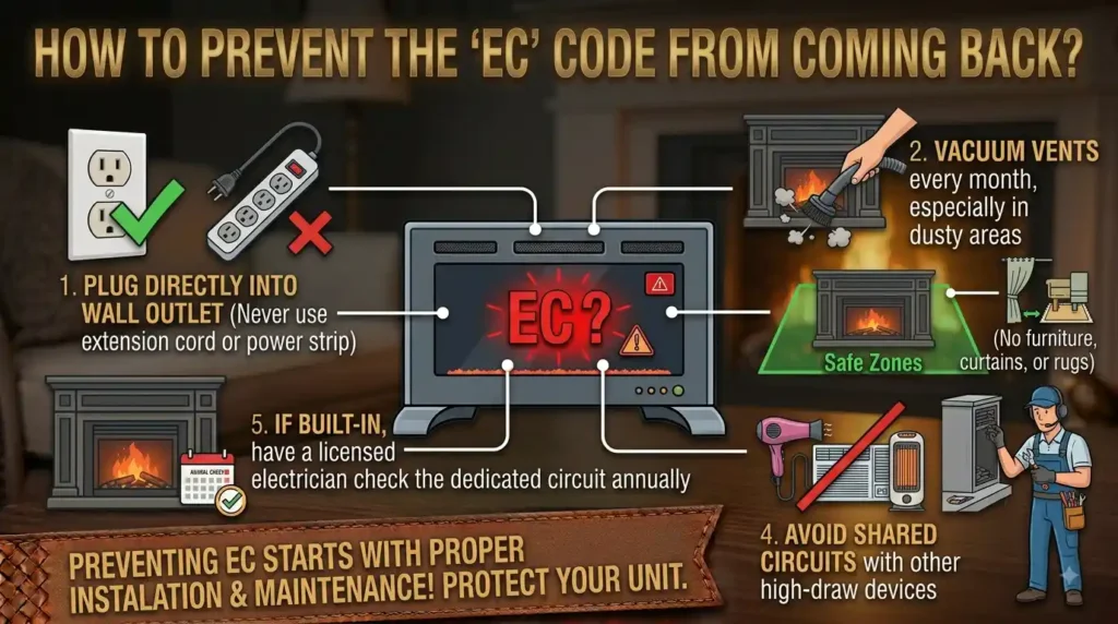 How to Prevent the EC Code from Coming Back?