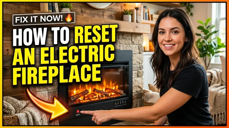 How to Reset an Electric Fireplace