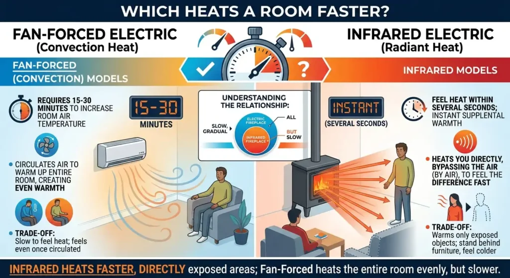 Which Heats a Room Faster?