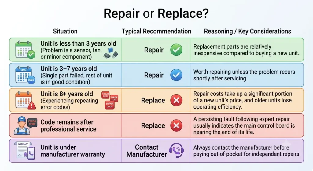 Repair or Replace 
