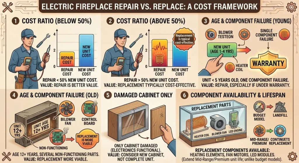 Repair vs. Replace A Simple Cost Framework