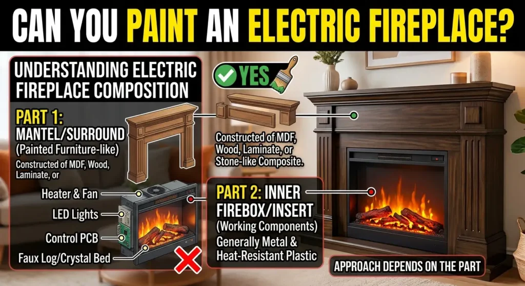 Understanding What an Electric Fireplace Is Made Of