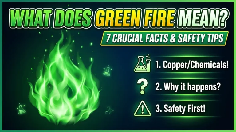 What Does Green Fire Mean? 7 Crucial Facts & Safety Tips 3 What Does Green Fire Mean? 7 Crucial Facts & Safety Tips
