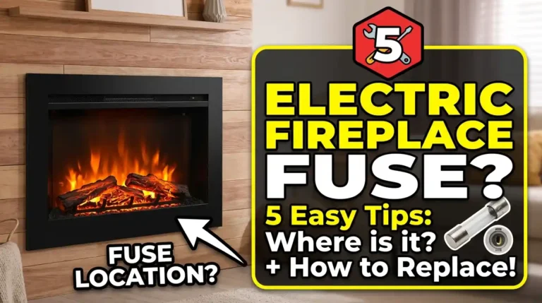Where Is the Fuse of an Electric Fireplace? 5 Easy Location & Replacement Tips 11 Where Is the Fuse of an Electric Fireplace?