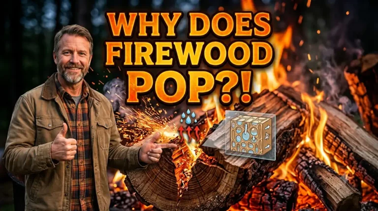 Why Does Firewood Pop?