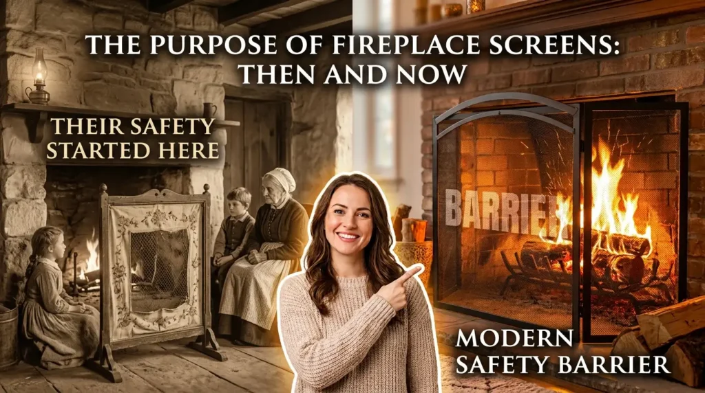 Why Fireplace Screens Exist in the First Place