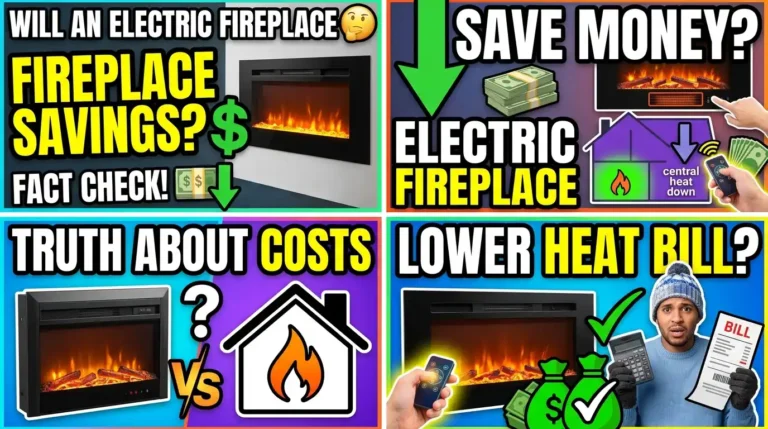 Will an Electric Fireplace Save Me Money?