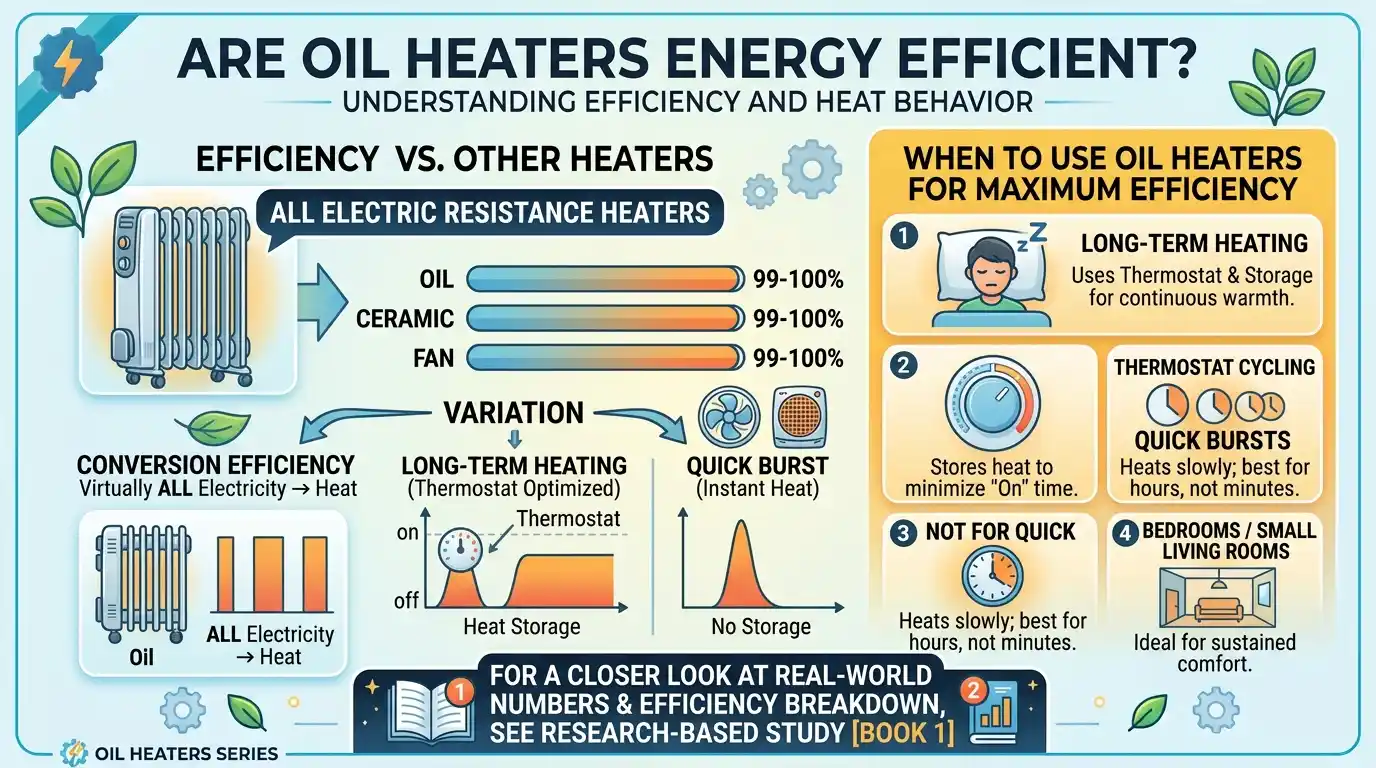 Are Oil Heaters Energy Efficient?
