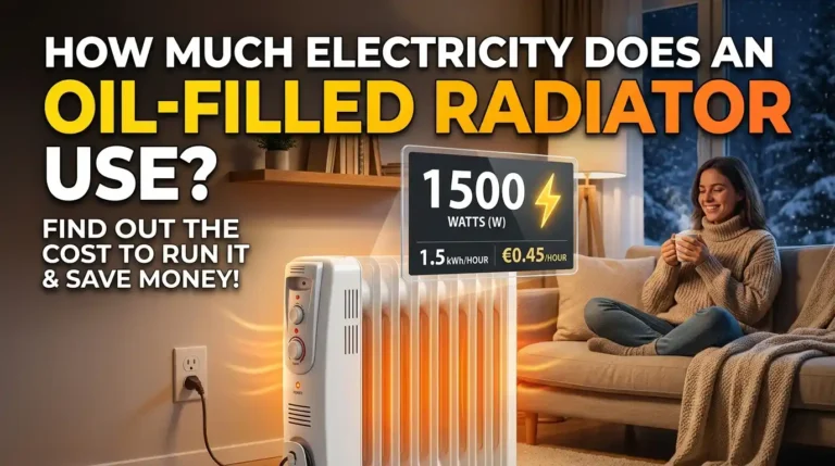 How Much Electricity Does an Oil-Filled Radiator Use