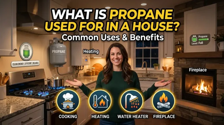 What Is Propane Used for in a House
