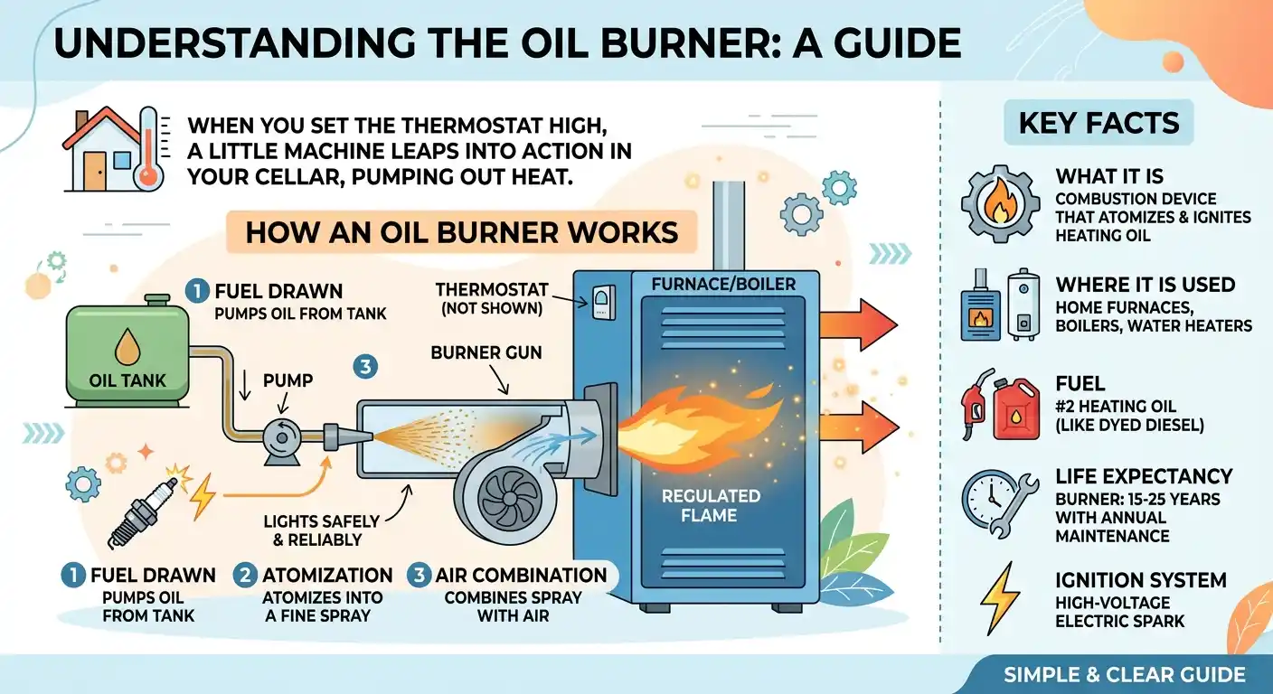 What Is an Oil Burner How It Works and What It's Used For