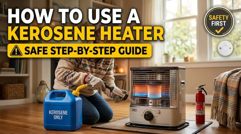 How to Use a Kerosene Heater: A Safe Step-by-Step Guide