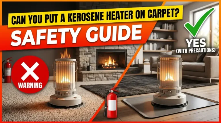 Can You Put a Kerosene Heater on Carpet? Safety Guide