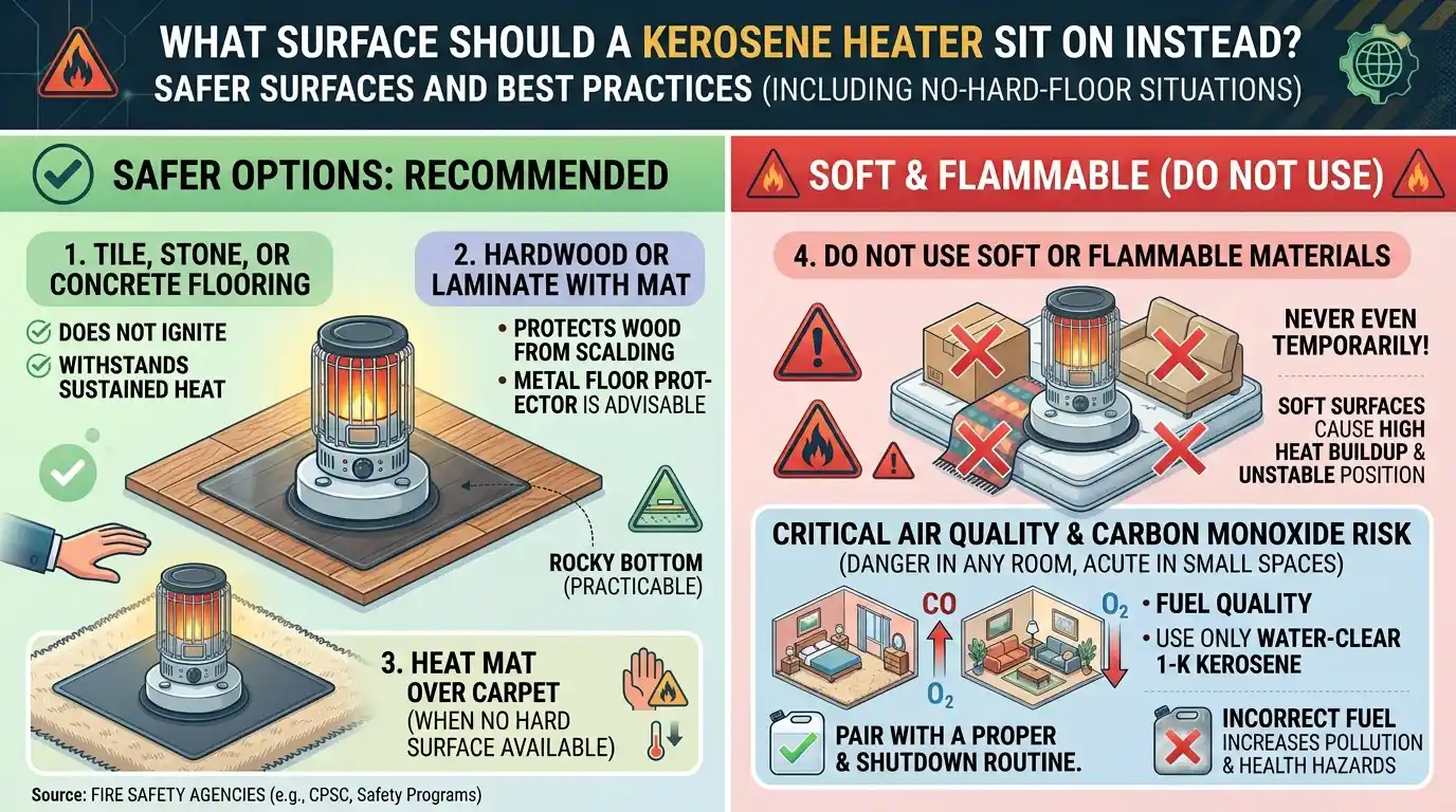 If You Have No Other Option: How to Set Up More Safely on Carpet