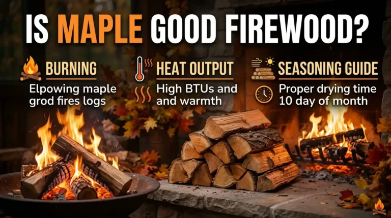Is Maple Good Firewood? Burning, Heat & Seasoning Guide