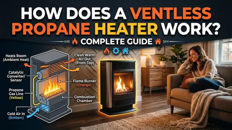 How Does a Ventless Propane Heater Work? Complete Guide