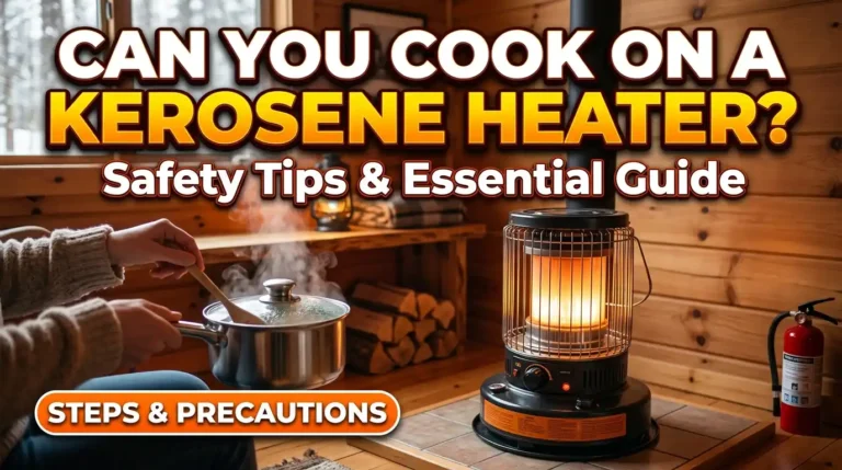 Can You Cook on a Kerosene Heater? Safety Tips & Guide