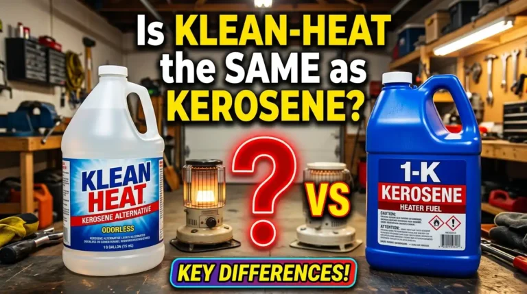 Is Klean-Heat the Same as Kerosene? Key Differences