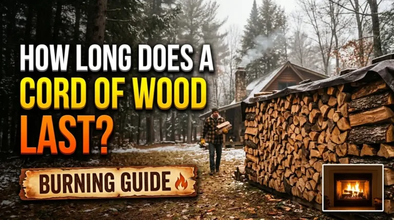 How Long Does a Cord of Wood Last? Burning Guide