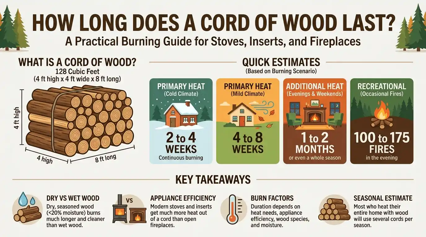 How Long Does a Cord of Wood Last?