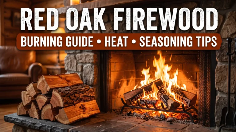 Red Oak Firewood: Burning Guide, Heat & Seasoning Tips