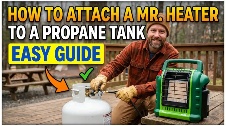 How to Attach a Mr. Heater to a Propane Tank: Easy Guide 7 How to Attach a Mr. Heater to a Propane Tank
