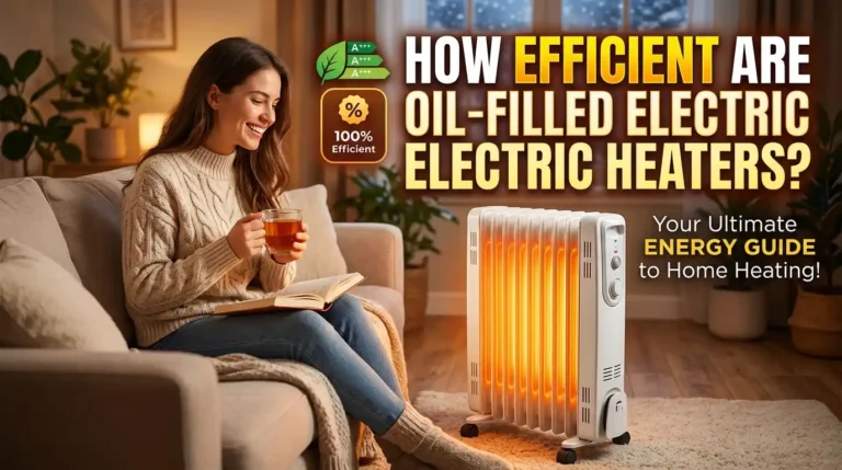 How Efficient Are Oil-Filled Electric Heaters? Energy Guide