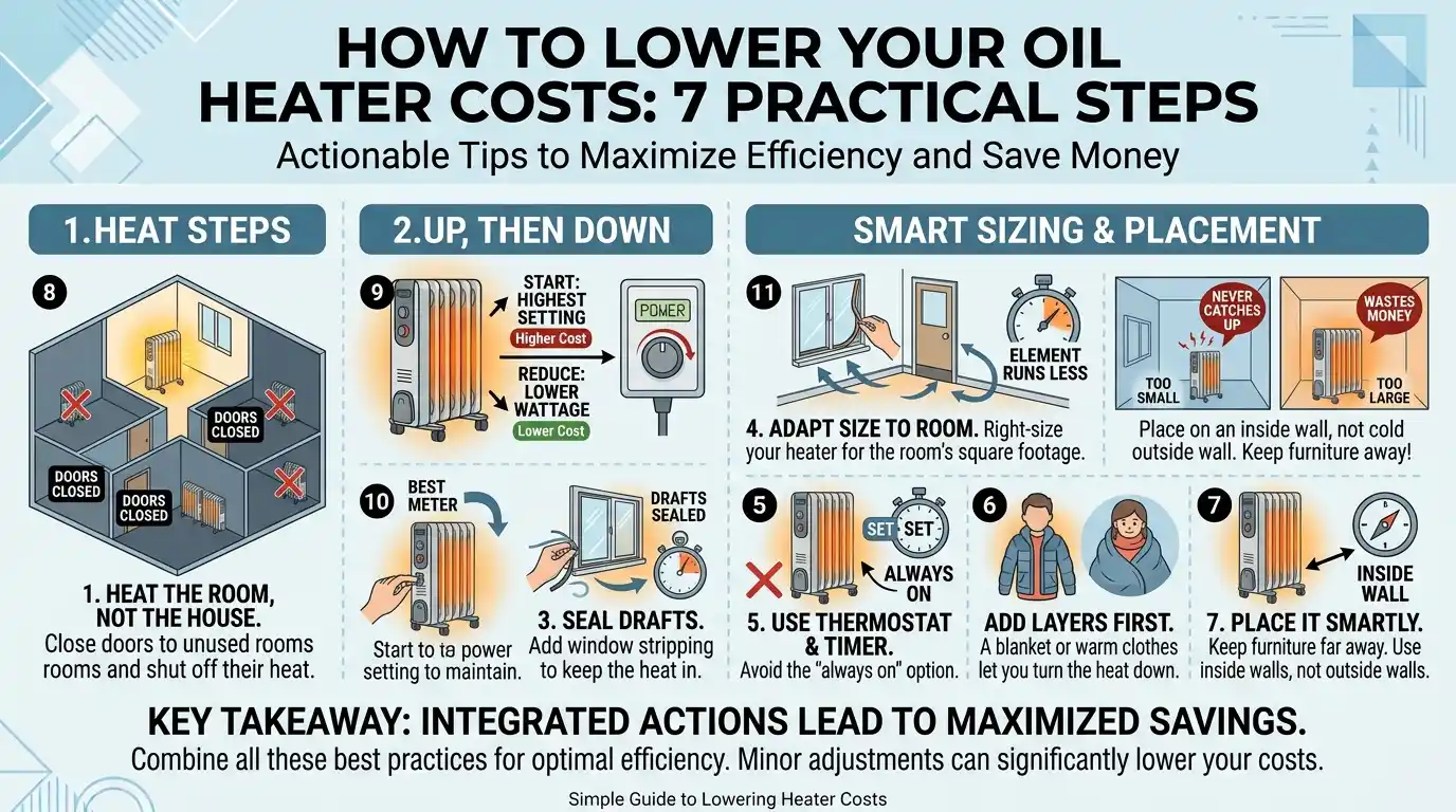 How to Lower Your Oil Heater Costs