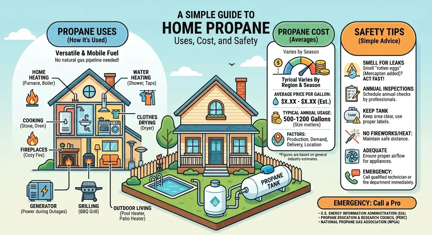 9 Common Uses of Propane in a House