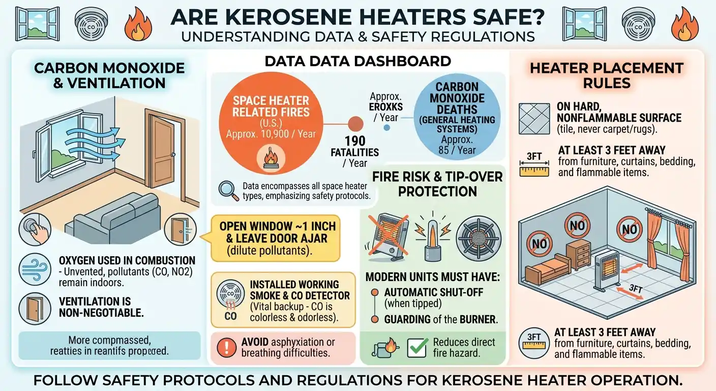 Are Kerosene Heaters Safe What the Data Says