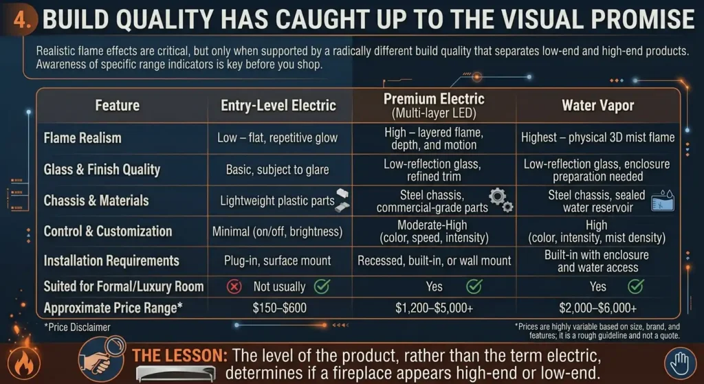 7 Powerful Reasons Electric Fireplaces Aren’t Tacky 6 Build Quality Has Caught Up to the Visual Promise