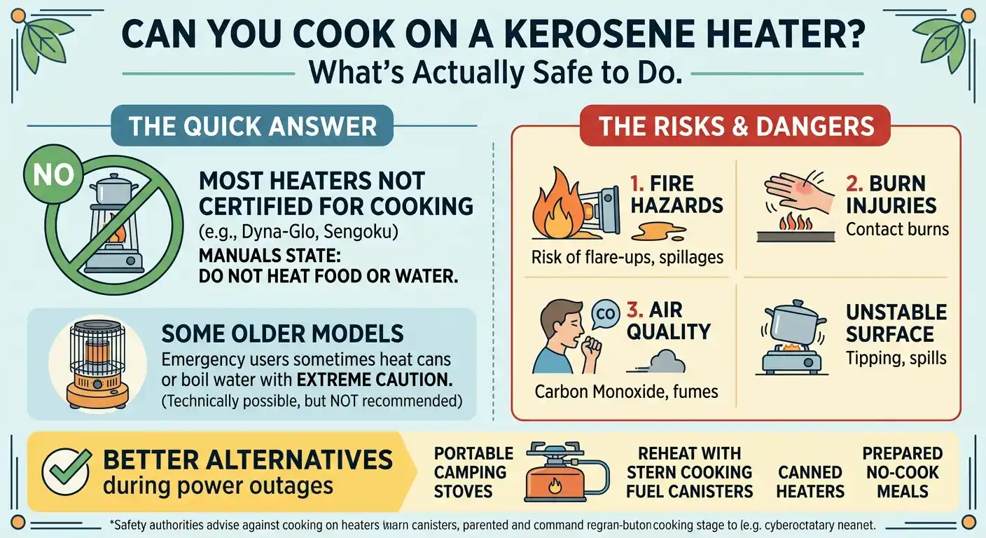 Can You Cook on a Kerosene Heater?
