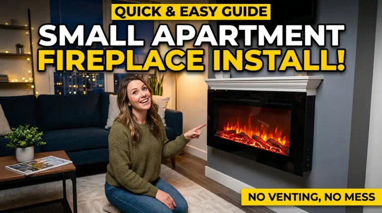 Electric Fireplace Installation in Small Apartments
